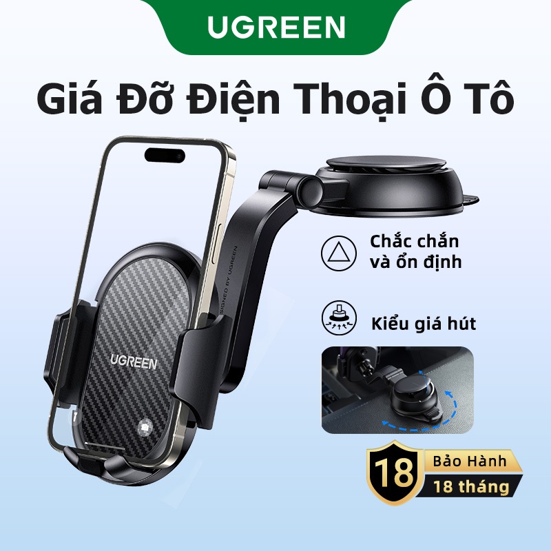 Ugreen Giá Đỡ Điện Thoại Gắn Xe Ô Tô