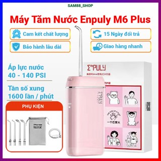 Máy Tăm Nước Nha Khoa XiaomiEnpuly ML6 - Tiện Dụng Công Suất Lớn Kèm 4 Vòi Phun Và Cáp Sạc Chống Nước IPX8