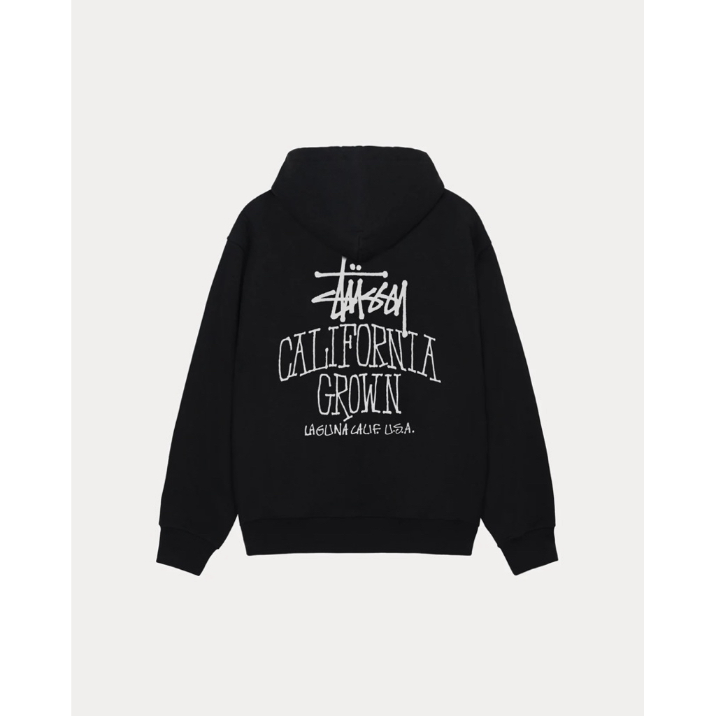 (AUTH) ÁO HOODIE ZIP STUSSY CALI GROWN - UNISEX - CÓ SẴN