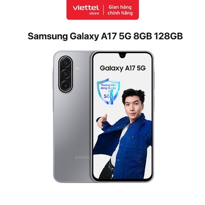 Điện thoại Samsung Galaxy A17 5G 8GB 128GB Chính hãng
