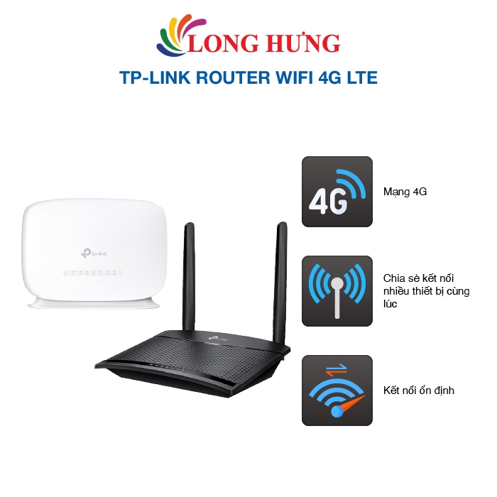 Router Wifi 4G LTE TP-Link TL-MR105/TL-MR100 - Hàng chính hãng