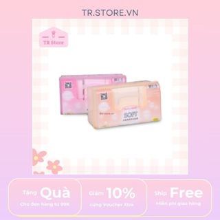  Bông mỏng đắp toner và lotion mask hộp 500 miếng Malian 