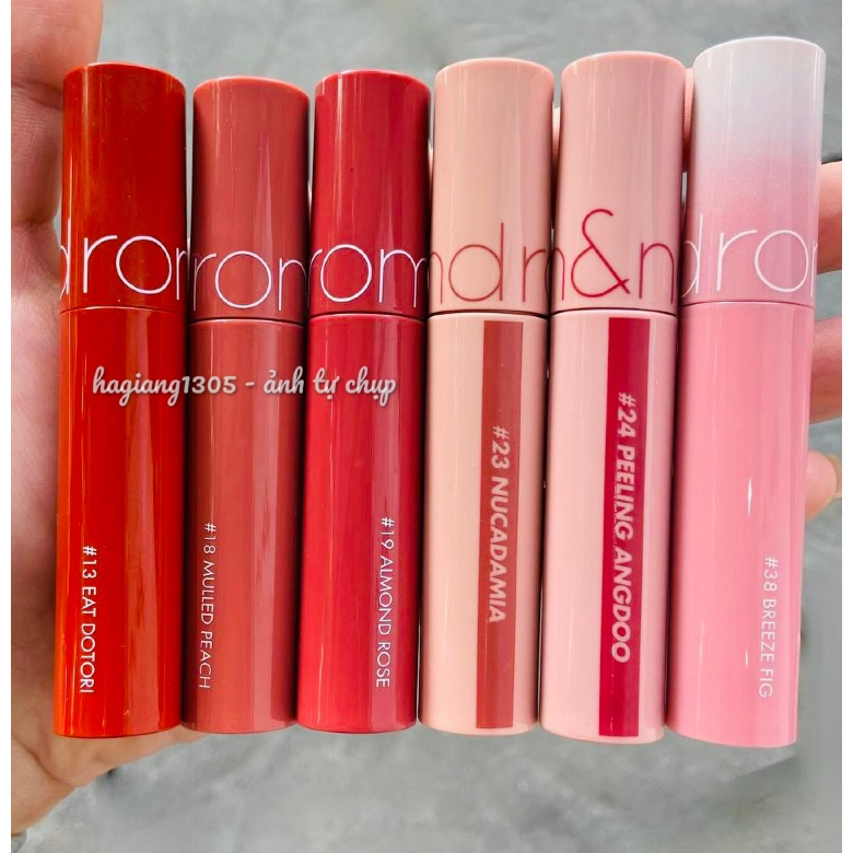 Son Tint Bóng Romand Juicy Lasting Tint màu 23 Màu Đỏ Nâu Nude | BigBuy360 - bigbuy360.vn