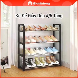  Kệ Để Giày Dép 4 5 Tầng Inox - Chống Bụi Chịu Lực Tốt Lắp Ráp Dễ Dàng Sang Trọng 