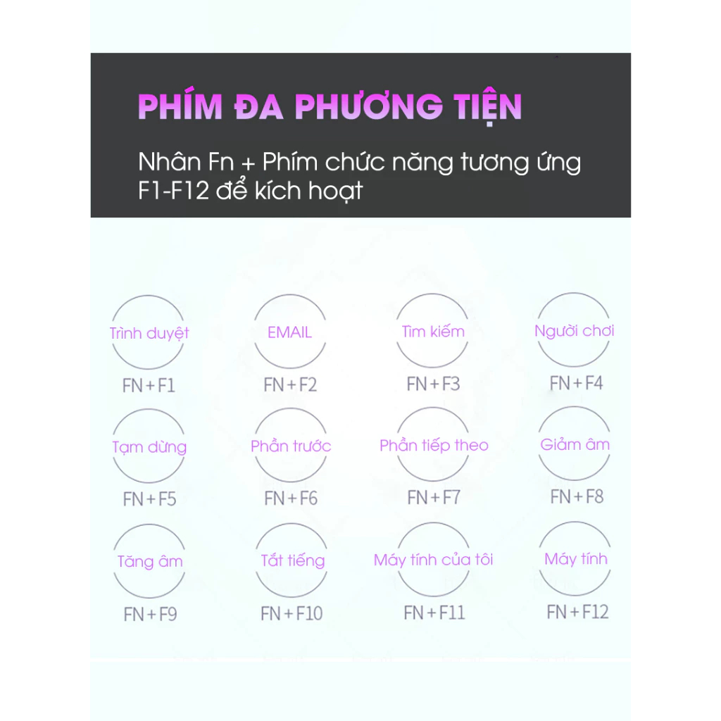 Bàn Phím Giả Cơ K500 Gaming Có Dây LED RGB 104 Phím, Bàn Phím Gaming Dùng Chơi Game, Văn Phòng | BigBuy360 - bigbuy360.vn
