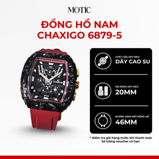 Đồng hồ nam Chaxigo 6879-5 dây cao su thời trang dành cho nam