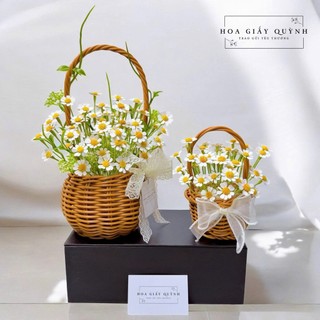 Combo nguyên liệu làm hoa Cúc Tana giấy (có nhiều lựa chọn , khách đọc kỹ thông tin )