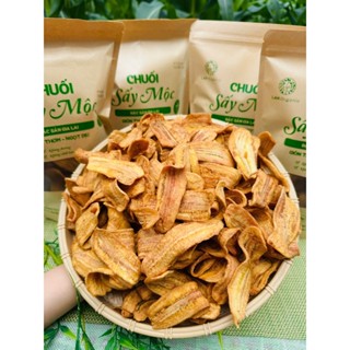 Chuối sấy mộc nguyên vị, không đường, không chất bảo quản ,Đồ Ăn Vặt Ngon Healthy