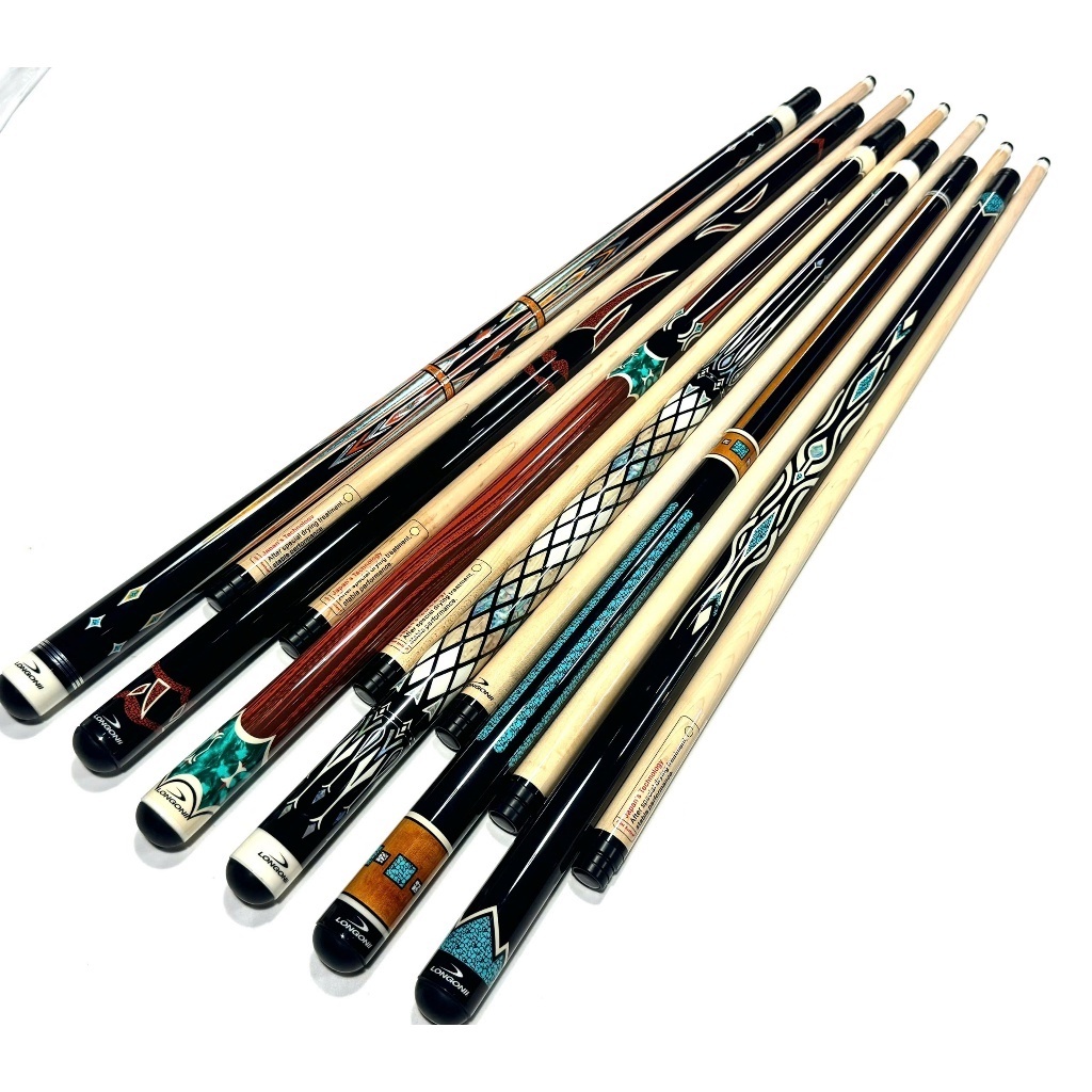 [Cơ Bida 3 Băng Longoni]  - Cao Cấp - [ Tặng Bao Cơ 2 ống - Bao Tay ]