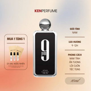  10ML Afnan 9PM | Nước Hoa Nam | Ken Perfume 