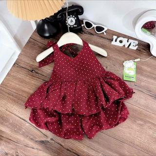   BG-Yếm  Sét bộ quần áo cho bé gái kiểu yếm quần bí dáng đáng yêu vải mềm size 5kg đến 20kg 