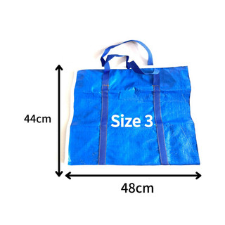 Giỏ đựng cá túi bạt xanh