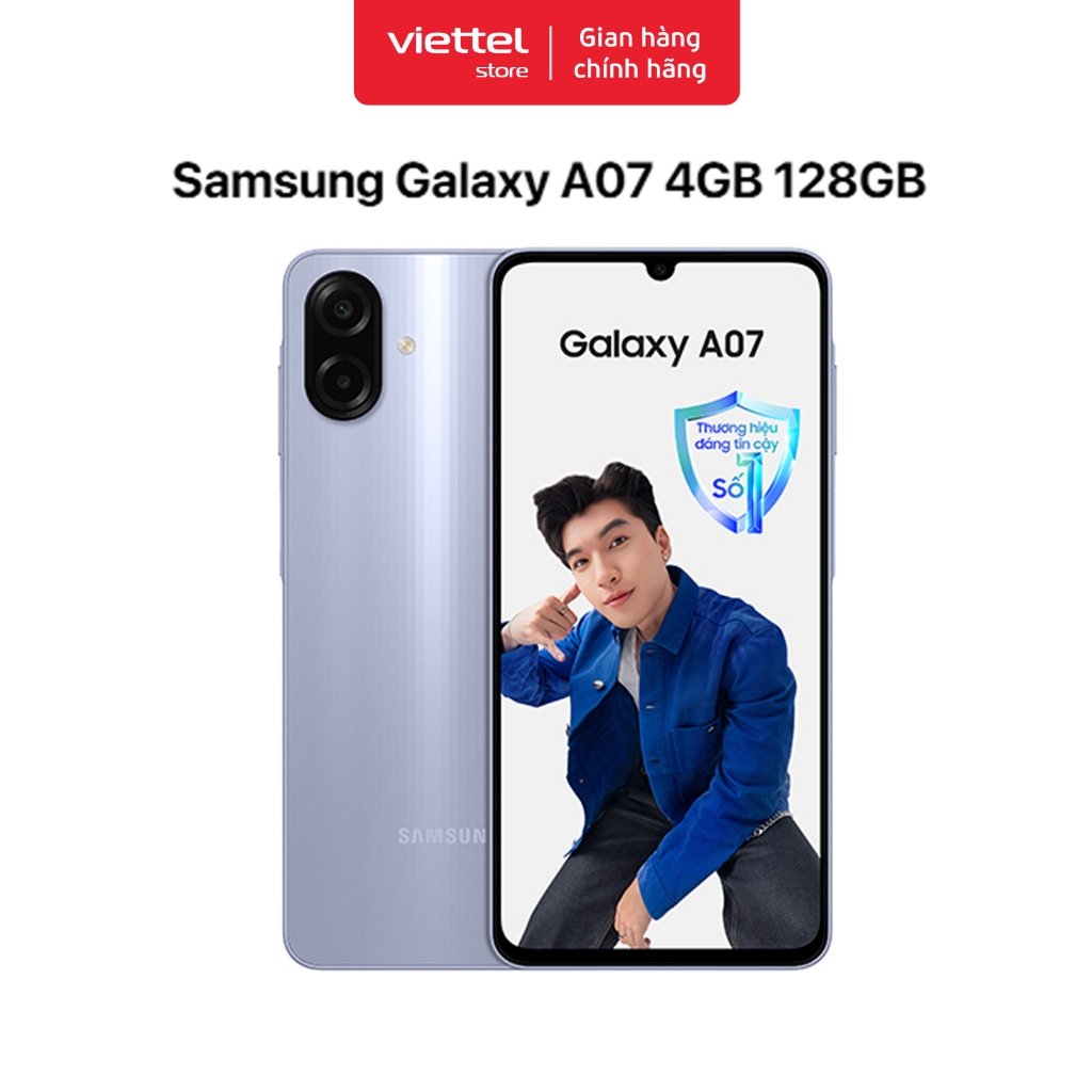 Điện thoại Samsung Galaxy A07 4GB 128GB Chính hãng