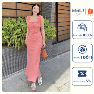 Đầm body cúp ngực Emili đầm 2 dây body đi tiệc phong cách kiểu nữ [V325]