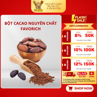  BỘT CACAO NGUYÊN CHẤT MALAYSIA - bột cacao Favorich  pha chế đá xay làm bánh kẹo socola 