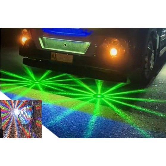 Led gầm xe tải 7 màu tia sáng nhấp nháy đẹp mắt điện 12V 24V