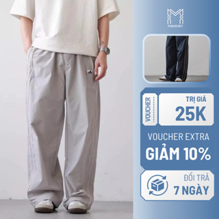 Quần Gió Thể Thao Nam MANXURY Quần Dài Thể Dục Chất Gió Dù Cao Cấp Có Dây Rút Trẻ Trung K02