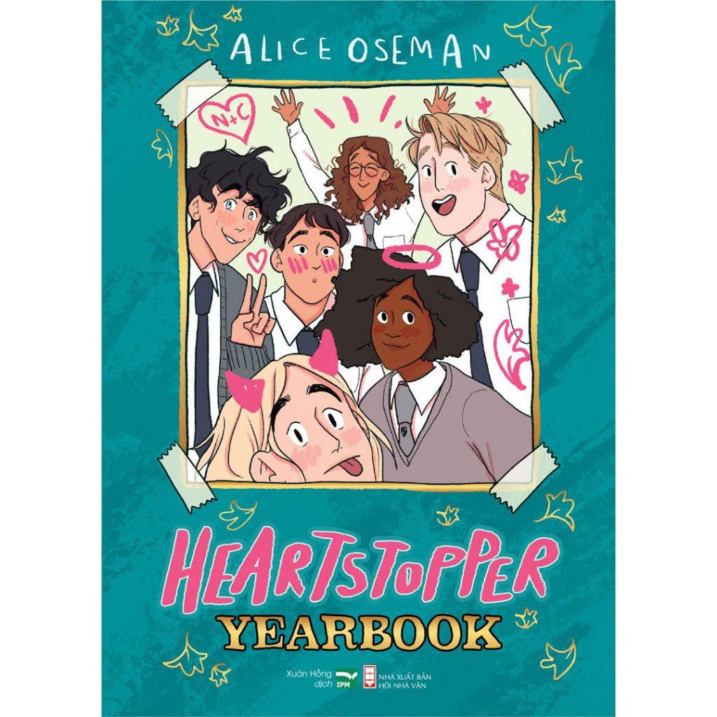 Sách - Combo Heartstopper - 1 Đến 5, Yearbook (Bản Thường)