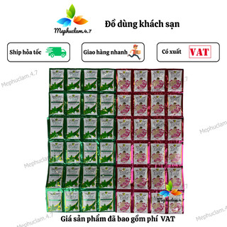  Dầu gội sữa tắm gói cho khách sạn nhà nghỉ homestay,..Mephuclam.4.7 