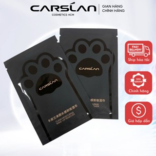 Khăn Tẩy Trang Carslan 2 In 1 – Làm Sạch Tốt, Dưỡng Ẩm Da Tiện Lợi 100% Lành Tính Dưỡng Da Mềm Mịn