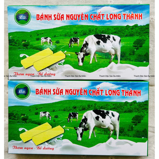 Combo 5 Hộp 50 Bánh Sữa Long Thành Milkcake - Bánh Sữa Nguyên Chất Long Thành Bánh sữa đặc sản long thành