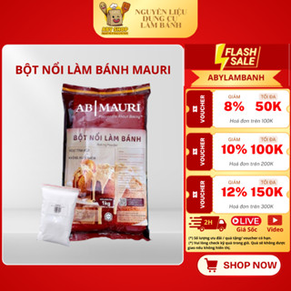 [04/2026] BỘT NỔI LÀM BÁNH MAURI - 1kg bột nở, bột nổi, baking powder làm muffin, cookie, biscuit