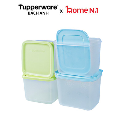 Bộ hộp trữ mát, trữ đông Tupperware Starter Set 4 - Nhựa nguyên sinh