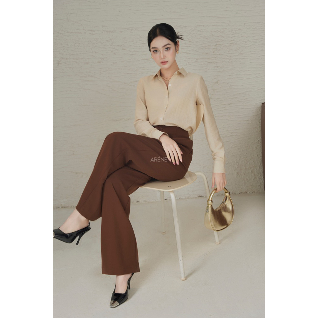 Áo sơmi linen tơ ARÉNE AS013 | BigBuy360 - bigbuy360.vn