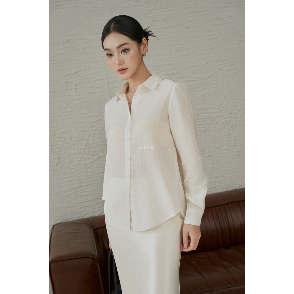 Áo sơmi linen tơ ARÉNE AS013 | BigBuy360 - bigbuy360.vn