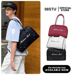 Túi đeo vai 98stu Big Maison Local Brand unisex Chính Hãng da PU cao cấp chứa vừa laptop 15 inch