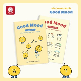  HẢI TIẾN Vở kẻ ngang Good Mood - Giấy chống loá - ĐL 70g m2  80,120,200 trang  