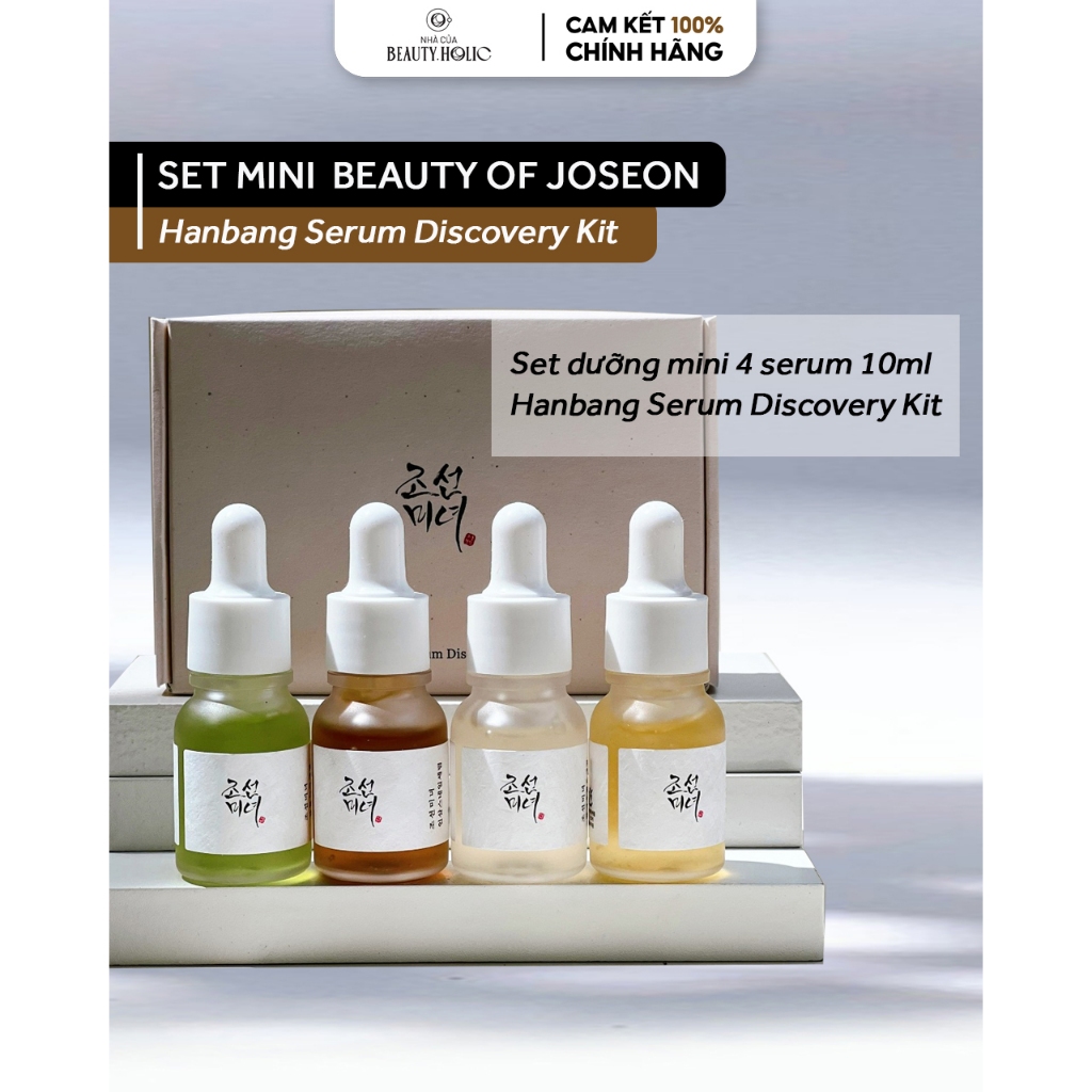 Set serum dưỡng mini BOJ HANBANG DISCOVERY KIT