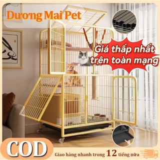  🐱Chuồng Mèo 🏠️Đa Năng 2-5 Tầng - Nhà Mèo Lớn Nâng Cấp Kết Hợp Chuồng Chó lồng mèo lồng khuyên lồng 