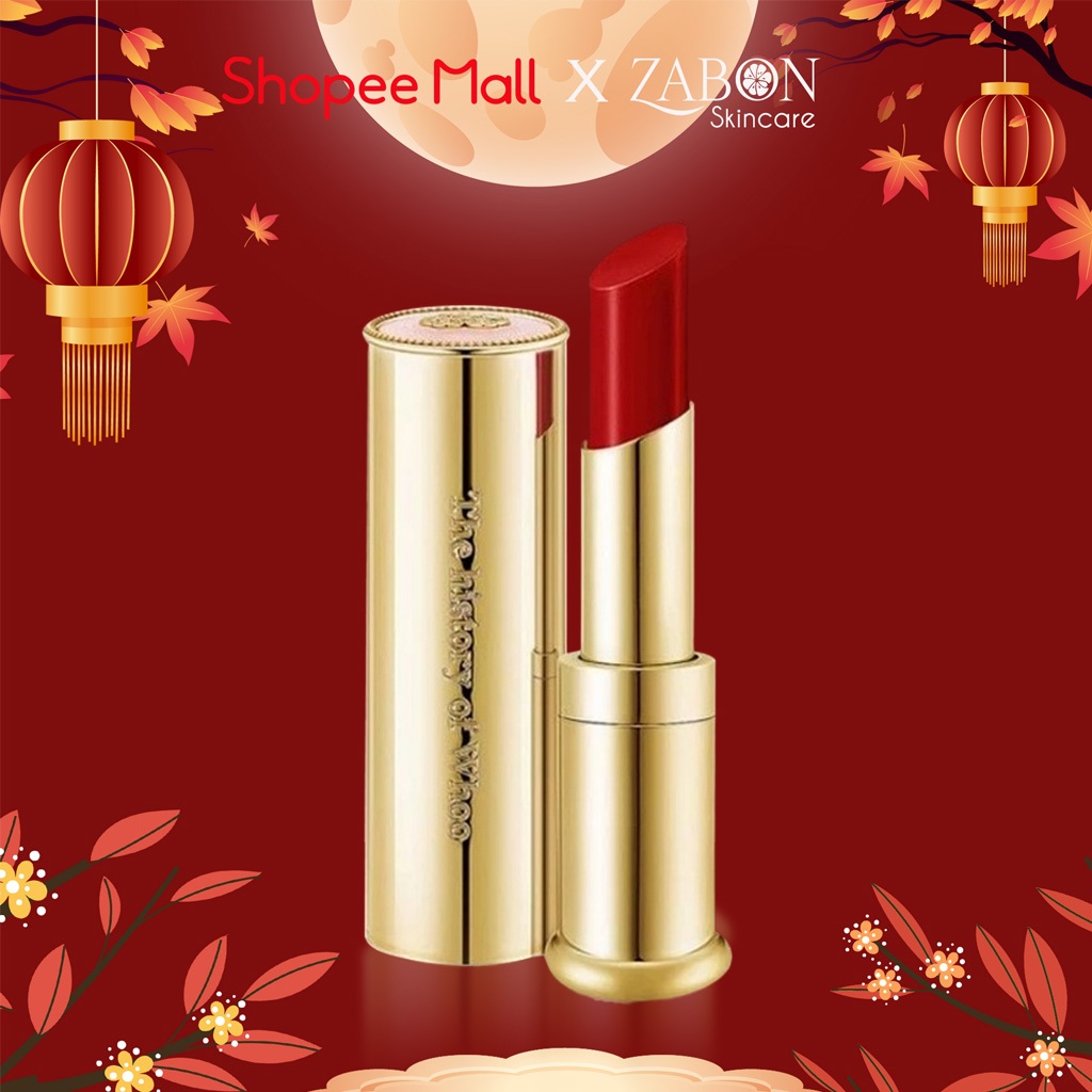 Son dưỡng môi Đông y The Whoo Gongjinhyang Mi Glow Lip Balm dưỡng ẩm, cải thiện nếp nhăn môi 3.3g (Wine Red)
