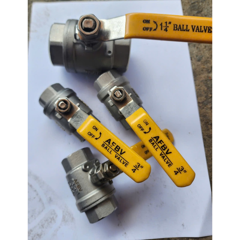 VAN BI INOX 201 TAY GẠT