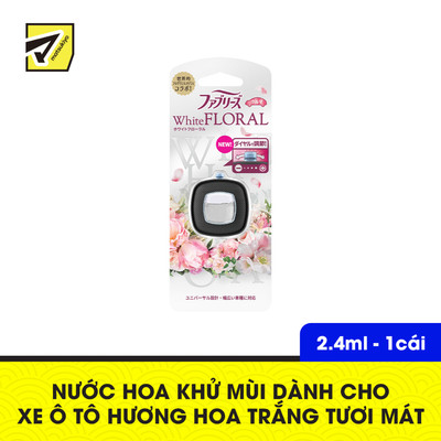 Nước Hoa Khử Mùi Dành Cho Xe Ô Tô Matsukiyo Hương Hoa Trắng Tươi Mát 2.4ml