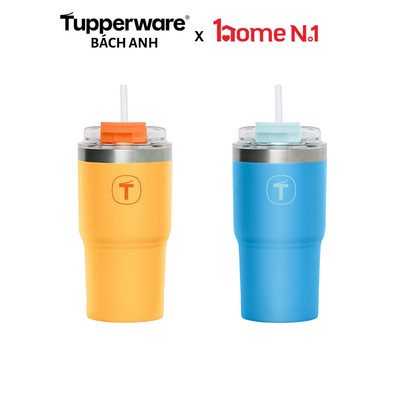 Bình giữ nhiệt Tupperware Big T 660ml - Giữ nhiệt lên đến 12 tiếng - Lõi thép không gỉ 304 cao cấp