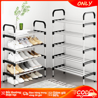 ONLY kệ để giày dép 5 tầng kệ dép inox kệ giày Mạnh mẽ và vững