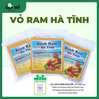 Combo 10 tệp ram hà tĩnh  vỏ bánh đa nem  ngon mềm dẻo dễ cuốn ngày tết giòn rụm loại 1 hút chân không 500g 