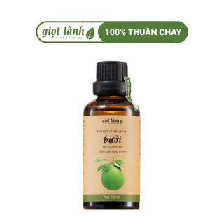  Tinh dầu bưởi nguyên chất - Giải pháp hỗ trợ kích mọc tóc ngăn ngừa rụng tóc Giọt Lành 50ml 