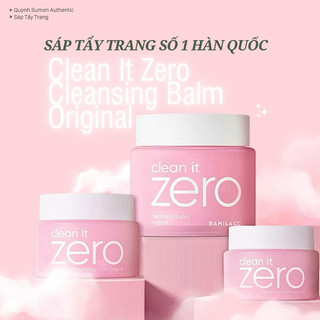  Sáp Tẩy Trang Zero Hàn Quốc Banila Co Clean It Zero | Làm Sạch Sâu Dịu Nhẹ Cho D 