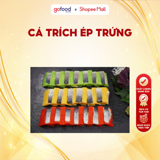   Hỏa Tốc HN  Cá Trích Ép Trứng Nhật Komochi Nishin Vàng Xanh Đỏ 110-140gr Thanh Ăn Gỏi Sashimi Sushi... - Gofood 
