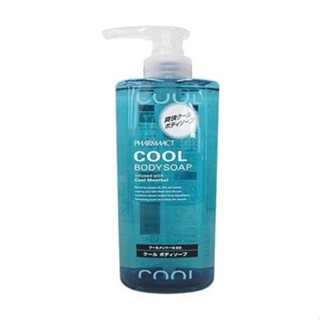 Sữa tắm cho nam pharmaact cool body soap 600 ml hương bạc hà siêu mát lạnh Nhật Bản
