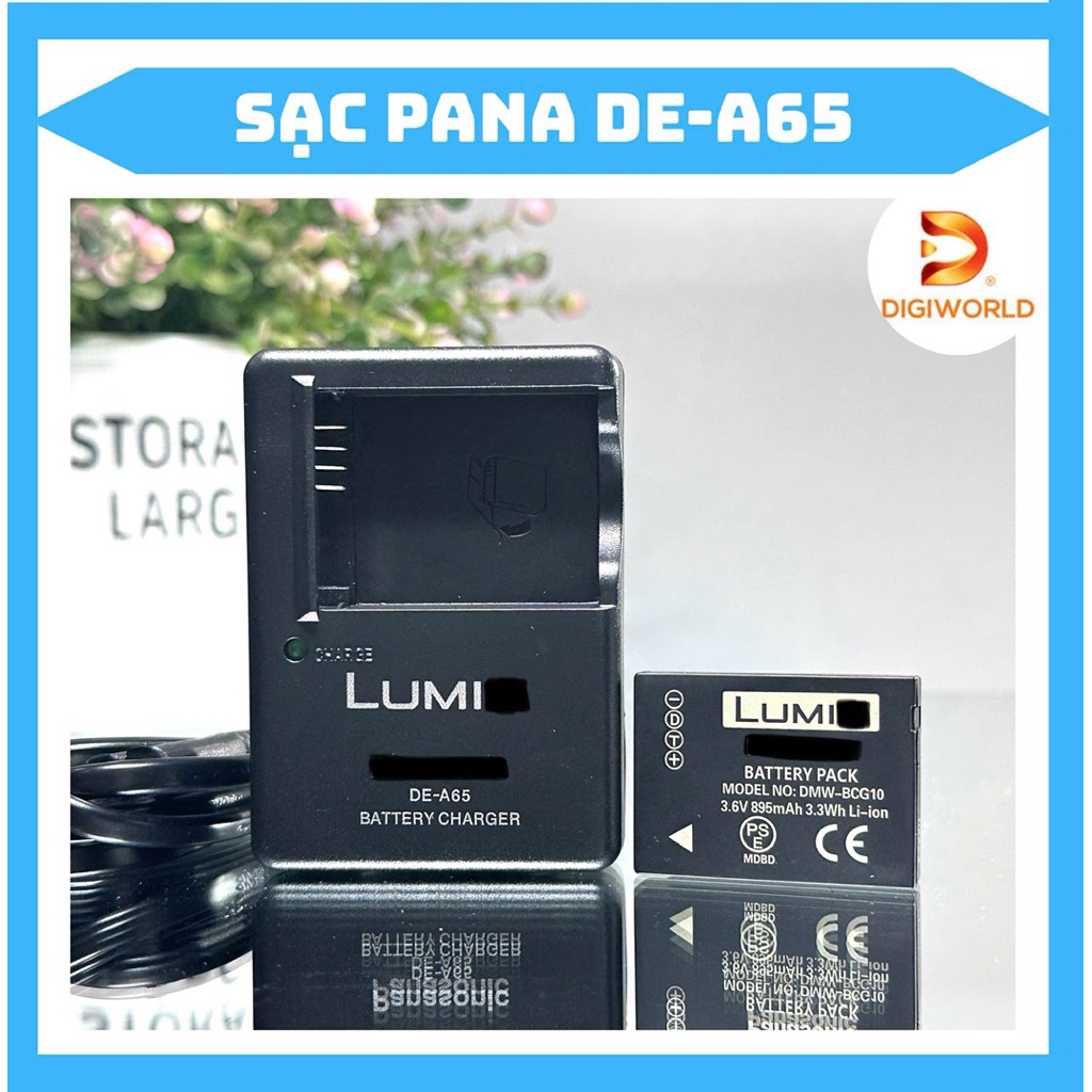 Sạc Pana DE-A65 dùng cho pin Pana DMW-BCG10