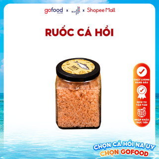 [Hỏa Tốc HN] Ruốc Cá Hồi Na Uy 70gr/lọ (Loại 1) - Chà Bông Tơi, Không Bị Khô, Tanh - Gofood