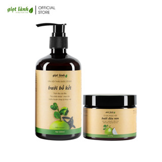  Combo Dầu Gội & Ủ Tóc – Hỗ trợ mọc tóc giảm rụng dưỡng ẩm giảm khô xơ Giọt Lành 