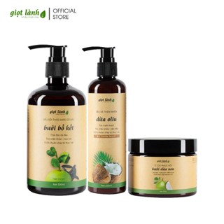  Bộ 3 Gội – Xả – Ủ Tóc Thảo Dược – Giúp Tóc Chắc Khỏe & Óng Mượt Giọt Lành 