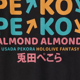 Áo thun Unisex HOLOLIVE Usada Pekora Art Cotton 100% ngắn tay