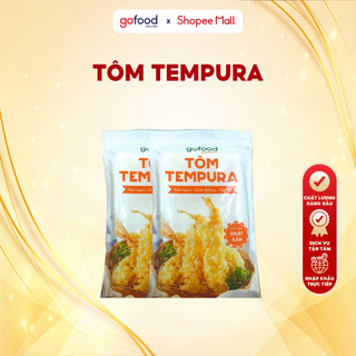 [Hỏa Tốc HN] Tôm Tempura Gói 220gr/Vỉ (10 Con) Chiên Giòn Đạt Tiêu Chuẩn Châu Âu, Nhật - Gofood