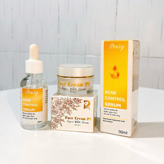 COMBO KEM FACE P1 Và SERUM HA PONRY Dưỡng Trắng , Dưỡng Ẩm Da